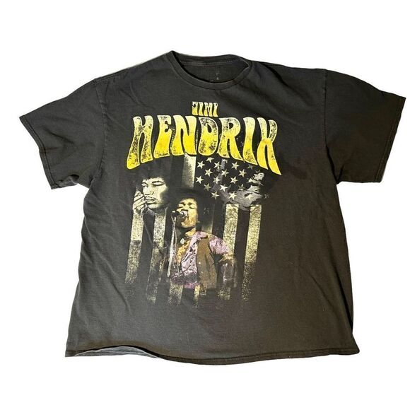 Jimi Hendrix SS Cotton T-shirt, Sz:2X - Picture 1 of 6